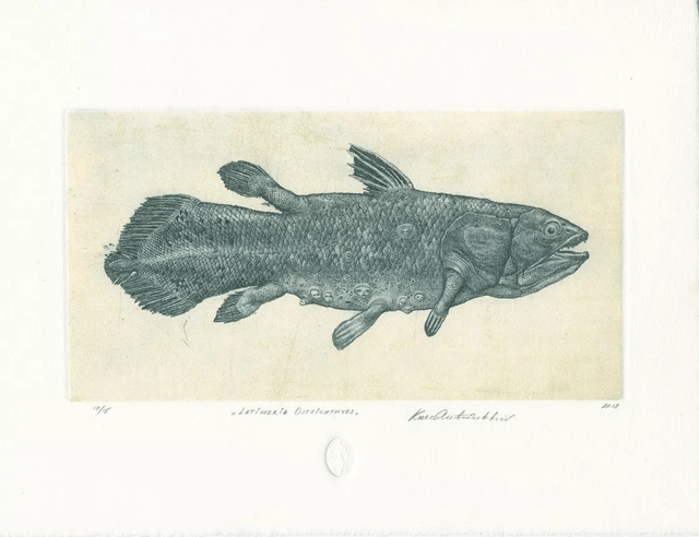 Konstantin Antioukhin "Latimeria Fish" 